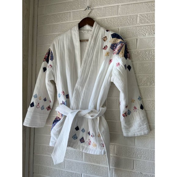 Anthropologie quilt patchwork wrap - Picture 7 of 12